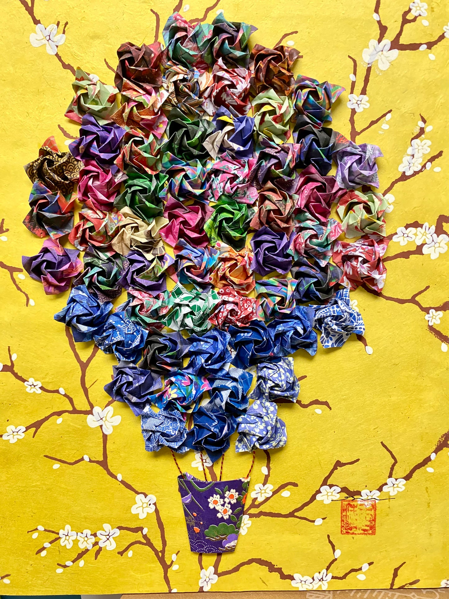 Origami Hot Air Balloon