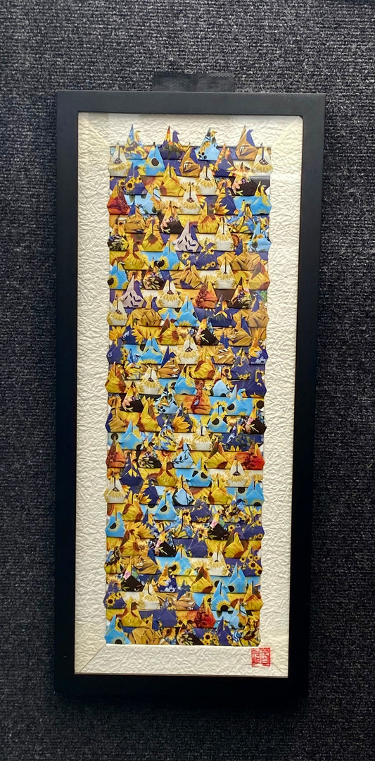 Mosaic Cranes 10x25