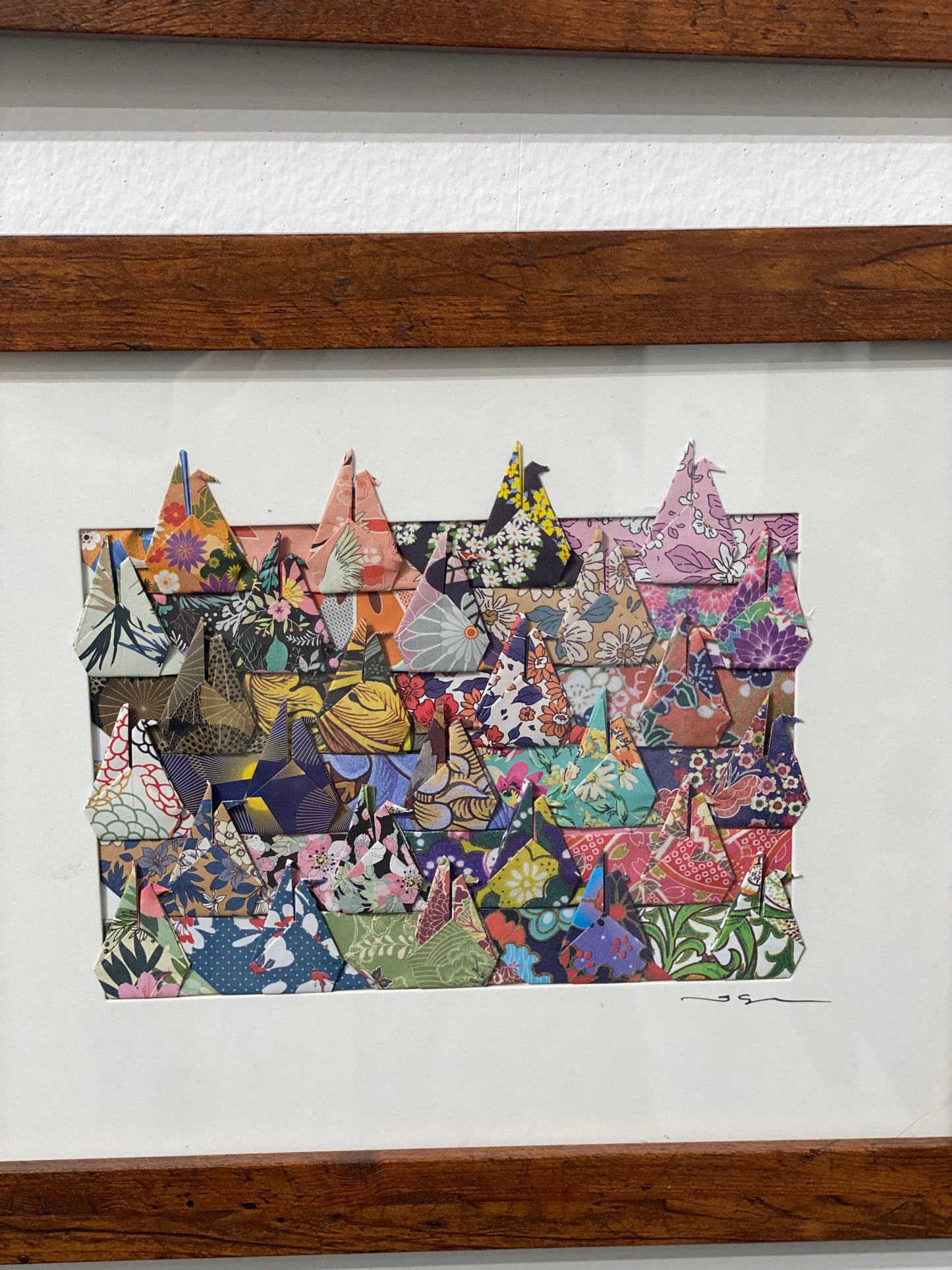 Mosaic Cranes