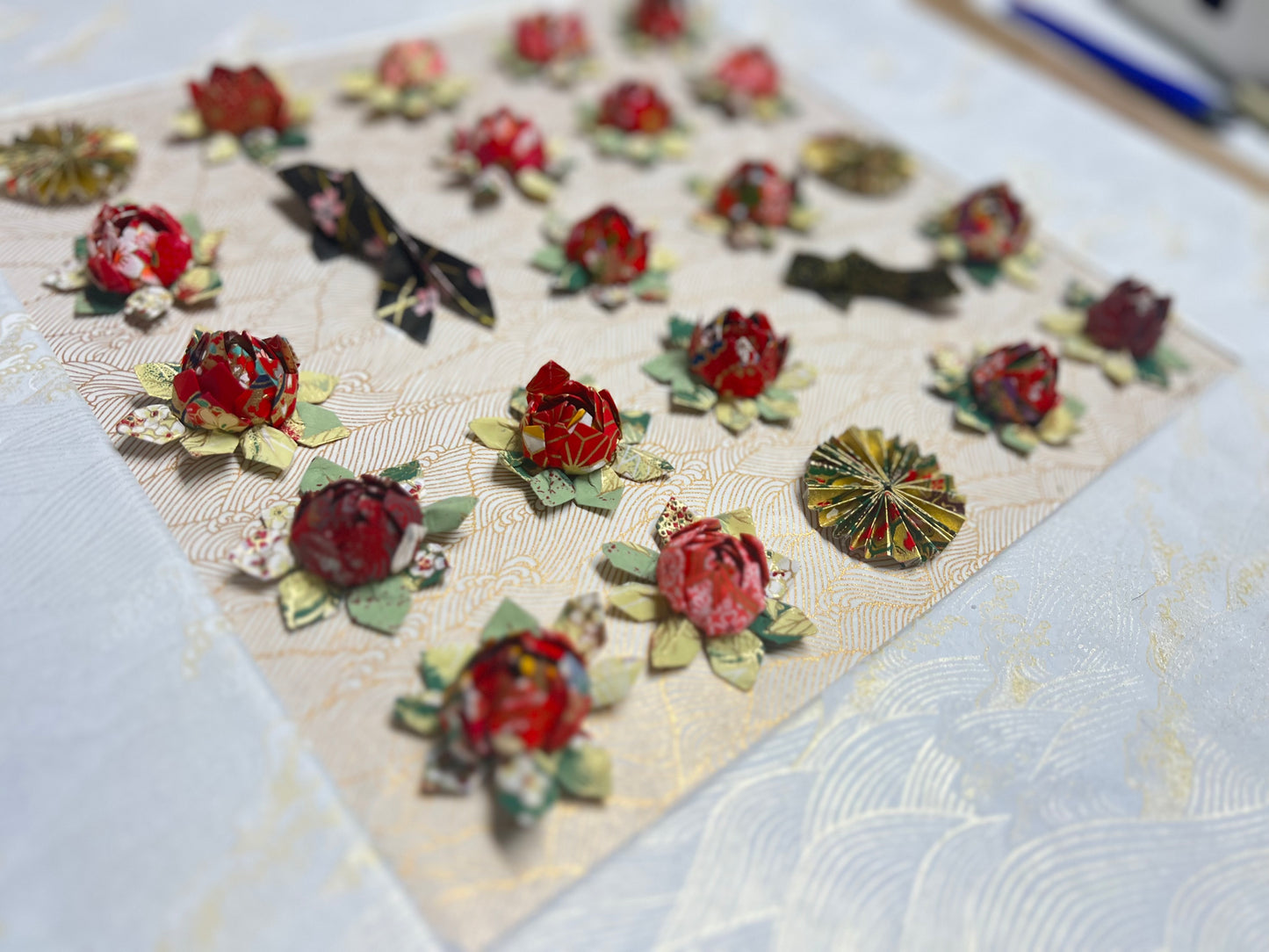 Sukha – 20x20 Origami Shadow Box (Made to Order)