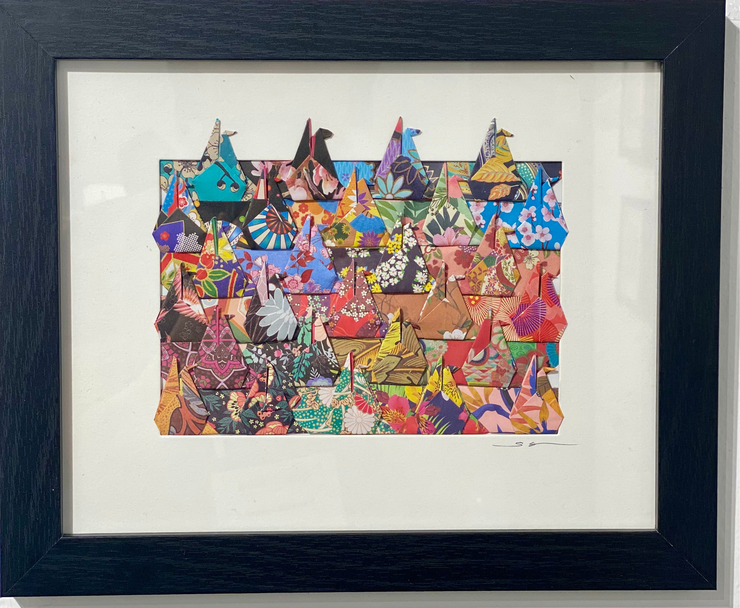 Mosaic Cranes