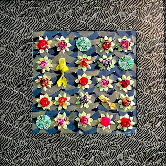 Sukha – 20x20 Origami Shadow Box (Made to Order)