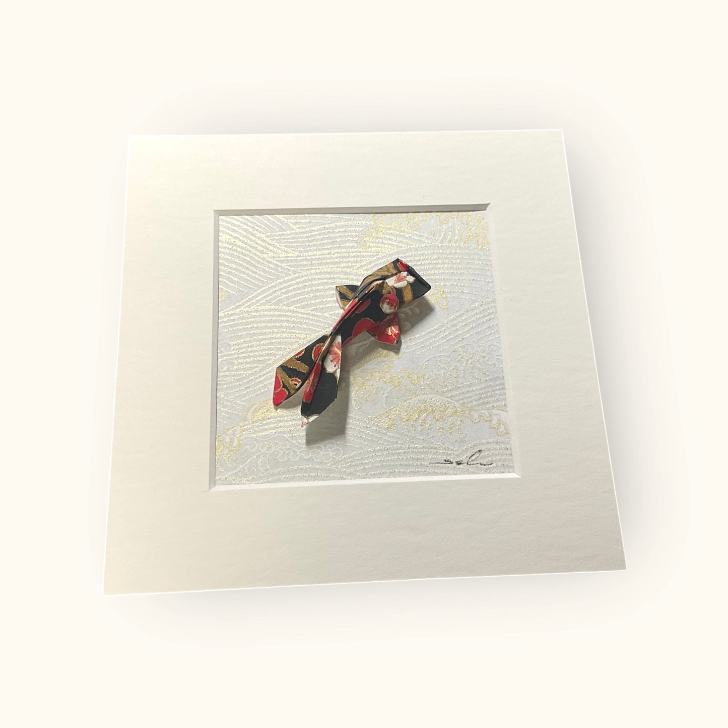 Made-to-Order Mini Origami Shadow Box – 5x5x2