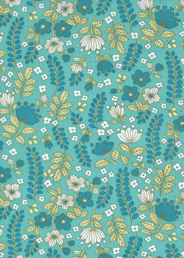 Blue- White Flowers