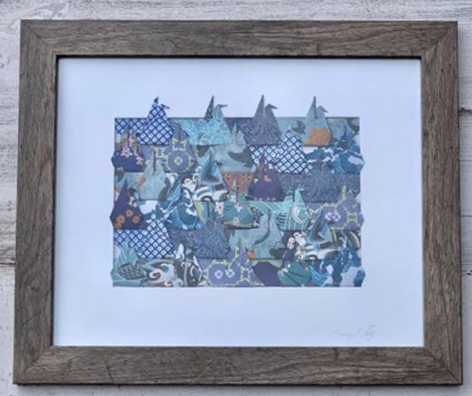 Mosaic Cranes